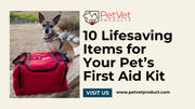 10 Lifesaving Items for Your Pet’s First Aid Kit