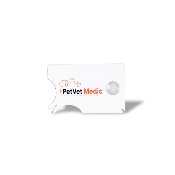 PetVet Medic® Card Tick Remover 3 Pack – Pocket Tick Removal Tool for Pets & People, Safe & Easy for Dogs, Cats & Outdoor Travel