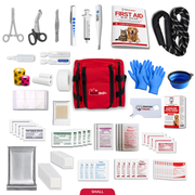 PetVet Medic First Aid Starter Bundle-Small Pet First Aid Kit + Comprehensive PetVet Medic First Aid Book-Paperback