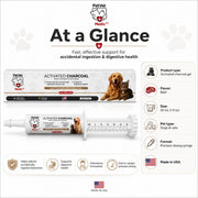 PetVet Medic® Activated Charcoal Syringe for Dogs & Cats — 30 mL