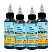 Dev Test Pet Vet Activated Charcoal Gel for Dogs & Cats (60 mL) – Veterinary-Formulated, Natural Beef Flavor, Fast Toxin Adsorption for Poisoning, Stomach Upset, Diarrhea & Gas Relief – Made in USA