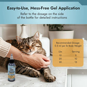 Pet Vet Activated Charcoal Gel for Dogs & Cats (60 mL) – Veterinary-Formulated, Natural Beef Flavor, Fast Toxin Adsorption for Poisoning, Stomach Upset, Diarrhea & Gas Relief – Made in USA at FDA-Registered Facility