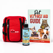 Pet Emergency Preparedness Bundle – Small First Aid Kit + Pet First Aid Guide + Activated Charcoal