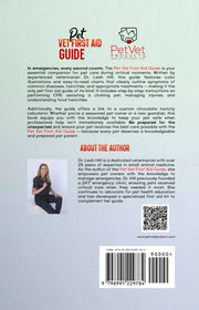 Pet Vet First Aid Guide: Handbook for Pet Emergencies – Easy-to-Read Charts, CPR, Toxicity Calculators & Step-by-Step Instructions