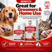 BleedGuard™ Styptic Powder for Dogs, Cats & Small Pets 1.76 oz