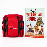 PetVet Medic First Aid Starter Bundle-Small Pet First Aid Kit + Comprehensive PetVet Medic First Aid Book-Paperback