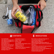 Pet First Aid Kit – Veterinarian-Curated Emergency Supplies & Guide Small-100 pieces
