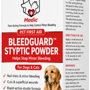 **COMING SOON** BLEEDGUARD™ STYPTIC POWDER